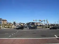 The site of the former Somers Point Circle at Route 52, CR 559, and CR 585