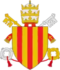 Benedict XIV's coat of arms