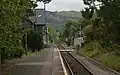 Caersws station in September 2009