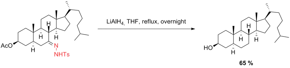 Scheme 8. Caglioti modification