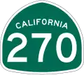 State Route 270 marker