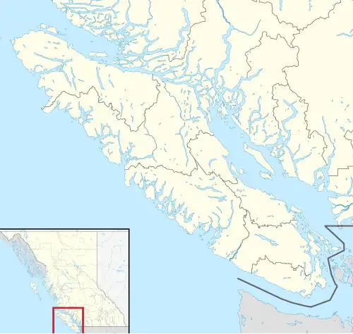 Esquimalt is located in Vancouver Island