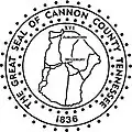 Official seal of Cannon County