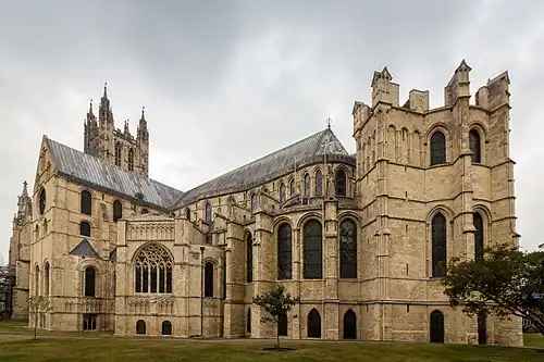 Canterbury Cathedral, Canterbury, Kent, UK, by William of Sens, c.1174–1184[171]