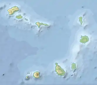 Praia is located in Cape Verde