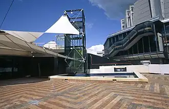 view of buildings and plaza