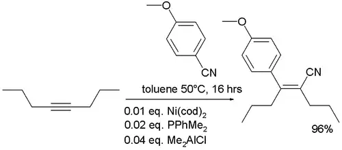 Carbocyanation Nakao 2007