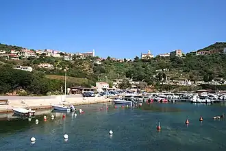 The village and the harbour