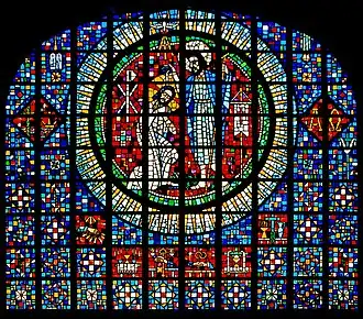 The Baptism of Jesus with the Seven Sacraments - Holy Spirit Church, Fremont