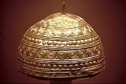 Gold Casco de Leiro, Galicia (Spain), 1400–1300 BC