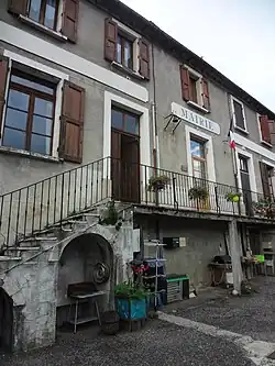 The town hall of Cassagnas