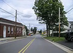 West Brown Street in Castanea