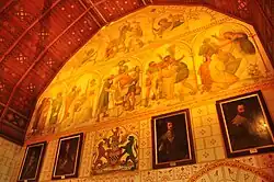 Banqueting Hall at Castell Coch, Wales