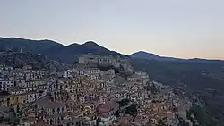 Panoramic view of Muro Lucano