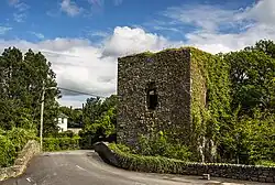 Original castle at Glin (tower house) built within the village in the 14th or 15th century