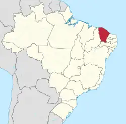 Location in Brazil