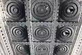 Ceiling relief in outer mantapa in the Harihareshwara temple at Harihar