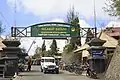 Bromo Tengger Semeru National Park gate in Cemoro Lawang