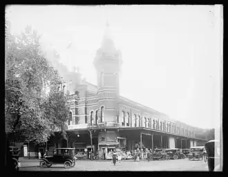 The 9th Street entrance