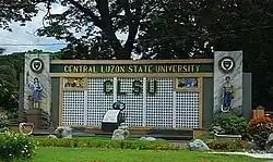 Central Luzon State University main gate