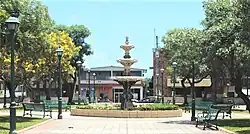 Plaza in Camuy barrio-pueblo