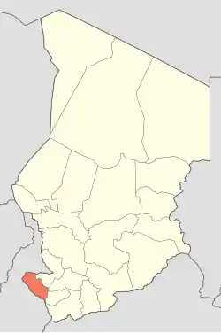 Pala is located in Chad