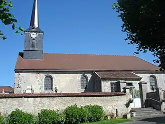 The church in Chaltrait