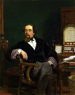 William Powell Frith's portrait of Dickens; 1859.[131]
