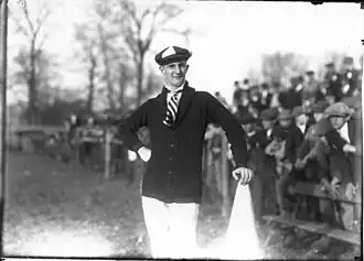 Miami University cheerleader, 1914