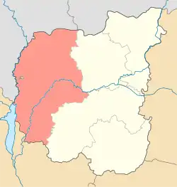 Raion location in Chernihiv Oblast