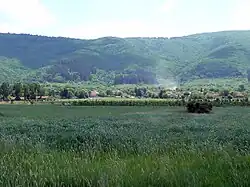The valley at the village of Chernyovo