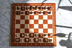 Polish Węgiel board with pieces