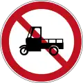 No three-wheelers