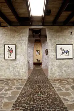 Cholla cactus floor in the Gallery In the Sun