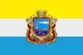 Flag of Chornomorsk urban hromada
