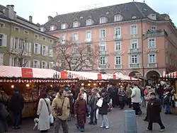 Christmas market in Bolzano, Italy