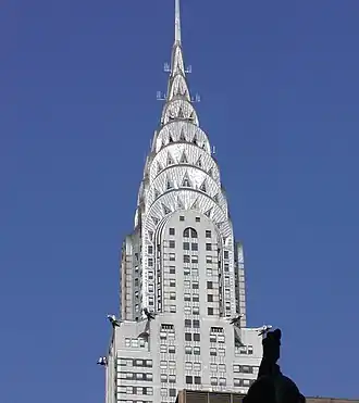 Chrysler Building in New York City by William Van Alen (1930)