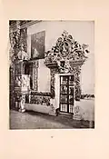 Pulpit and door. Photo of 1924 by Manuel Toissant
