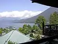 Lake Chuzenji from the temple
