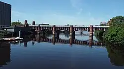 Rail bridge over the river Clyde