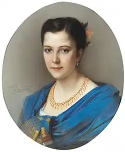 Constant-Joseph Brochart, Clémentine Stora, c. 1880. Pastel. Private collection, New York.