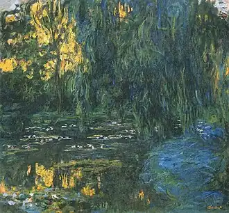 Water-Lily Pond and Weeping Willow, 1916–1919, Sale Christie's New York, 1998