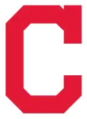 "Block C" logo used secondarily from 2014 until 2019, then as the team's primary logo from 2019 through 2021 – the final three years under the Indians name