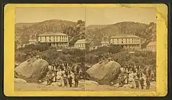 Cliff House, Manitou Park, Colorado, from Robert N. Dennis collection of stereoscopic views