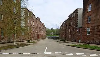 Clune Park Street (downhill)