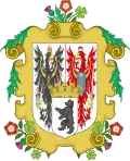 Coat of arms of the city of Berlin as rendered by Hugo Gerhard Ströhl, Deutsche Wappenrolle, 1897