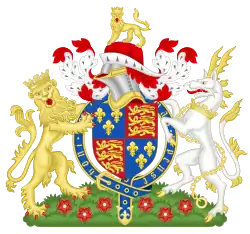 Royal achievement as king