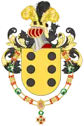 As Knight of the Collar of the Order of Isabella the Catholic (attributed)