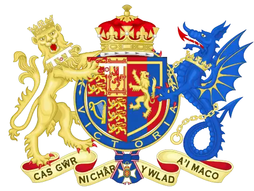 Arms of Sophie, Countess of Wessex
