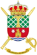 Coat of Arms of the Fourth Construction Command "Noroeste" (COBRA-4) Infrastructures Directorate